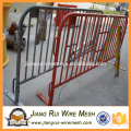 Portable galvanized Steel Traffic Crowd Control Barrier for Road